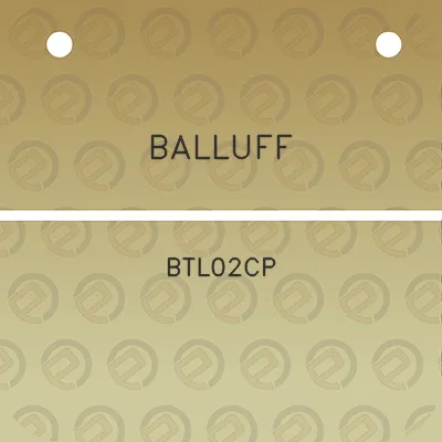 balluff-btl02cp