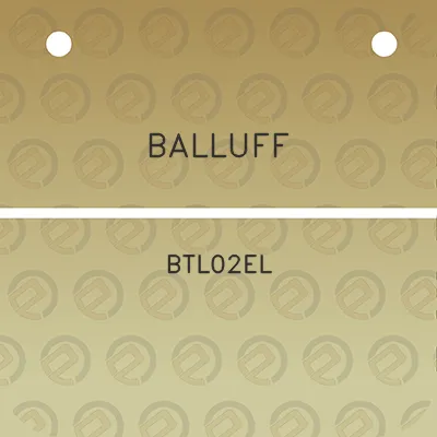 balluff-btl02el