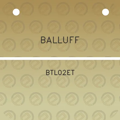 balluff-btl02et