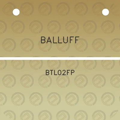 balluff-btl02fp