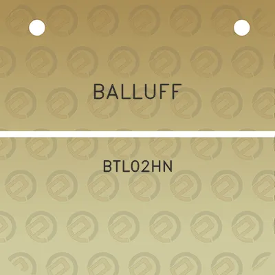 balluff-btl02hn