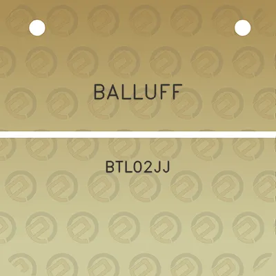 balluff-btl02jj