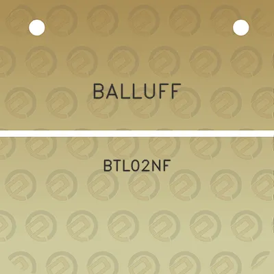 balluff-btl02nf