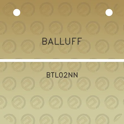 balluff-btl02nn