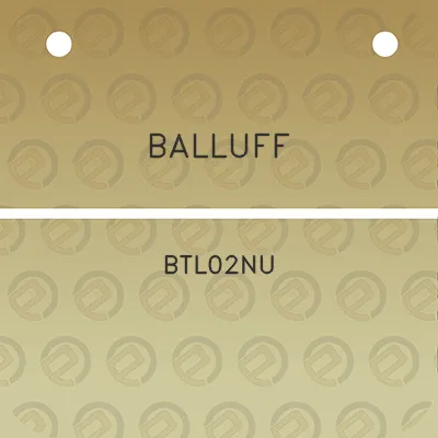 balluff-btl02nu