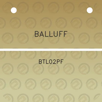 balluff-btl02pf