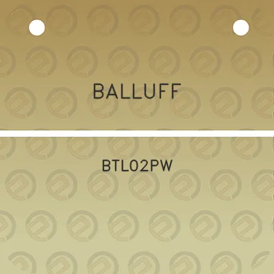 balluff-btl02pw