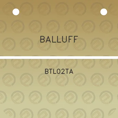 balluff-btl02ta