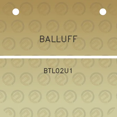 balluff-btl02u1