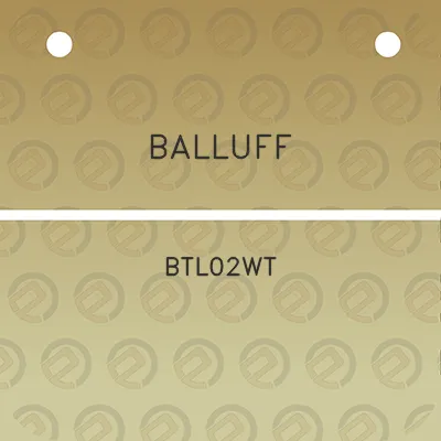 balluff-btl02wt