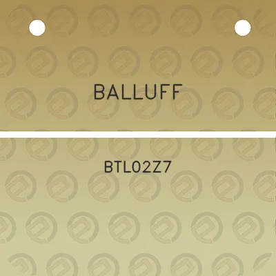 balluff-btl02z7