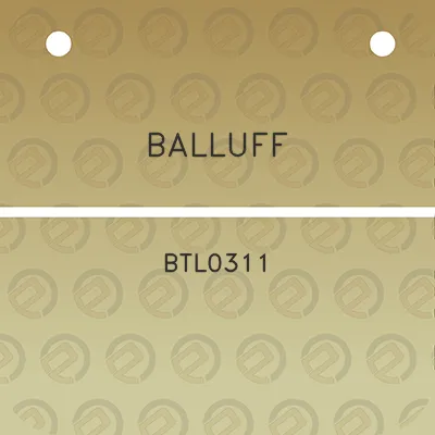 balluff-btl0311