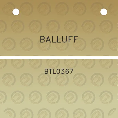 balluff-btl0367