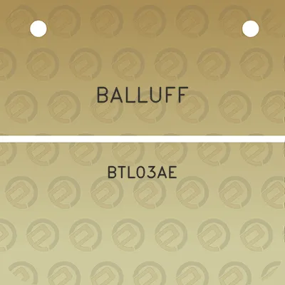 balluff-btl03ae