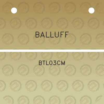 balluff-btl03cm