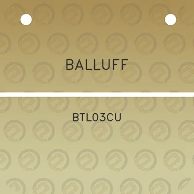 balluff-btl03cu