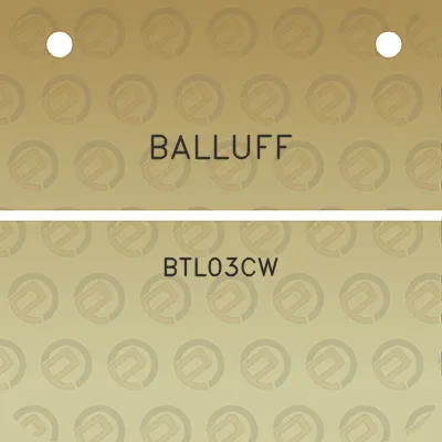 balluff-btl03cw