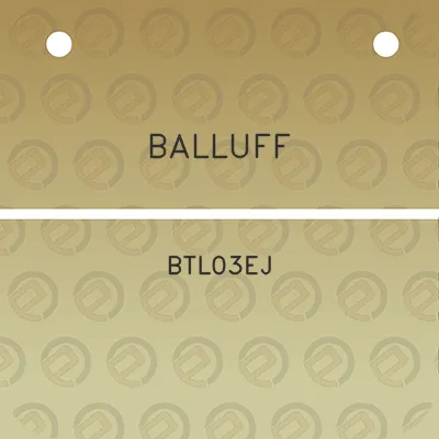 balluff-btl03ej