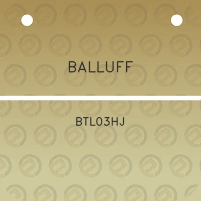 balluff-btl03hj