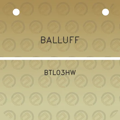 balluff-btl03hw