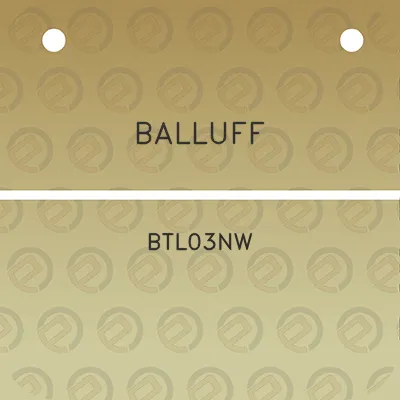 balluff-btl03nw