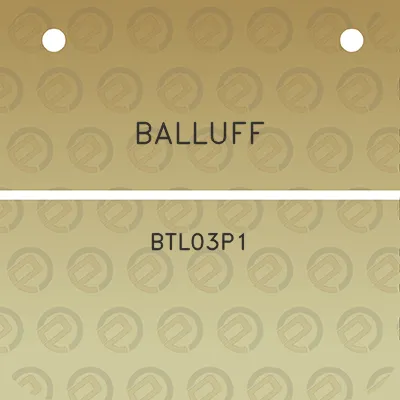 balluff-btl03p1