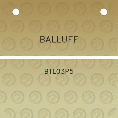 balluff-btl03p5