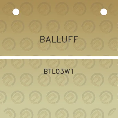 balluff-btl03w1