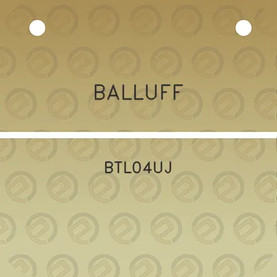 balluff-btl04uj