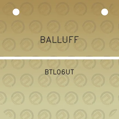 balluff-btl06ut