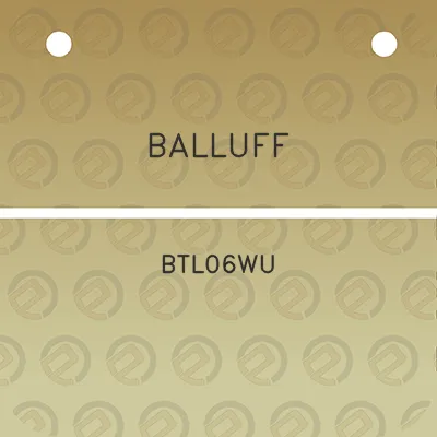 balluff-btl06wu