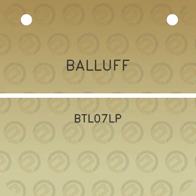 balluff-btl07lp