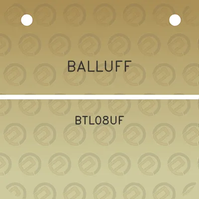 balluff-btl08uf