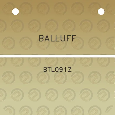 balluff-btl091z