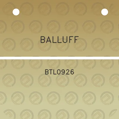 balluff-btl0926