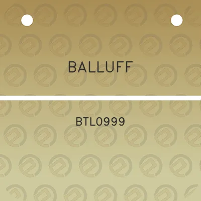 balluff-btl0999