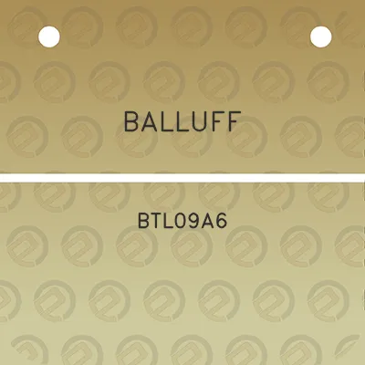 balluff-btl09a6