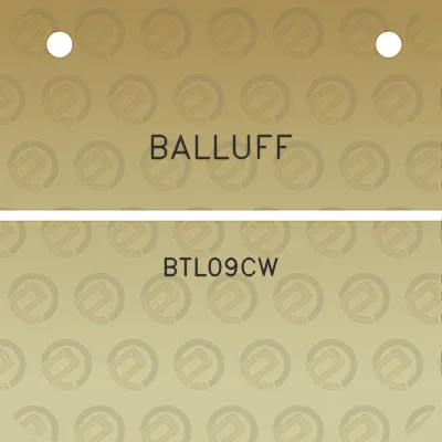 balluff-btl09cw