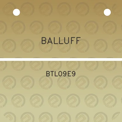 balluff-btl09e9