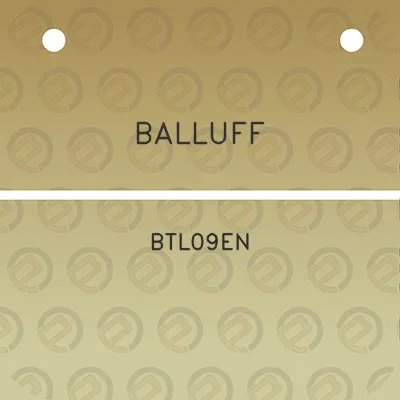 balluff-btl09en