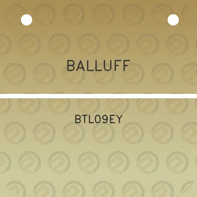 balluff-btl09ey