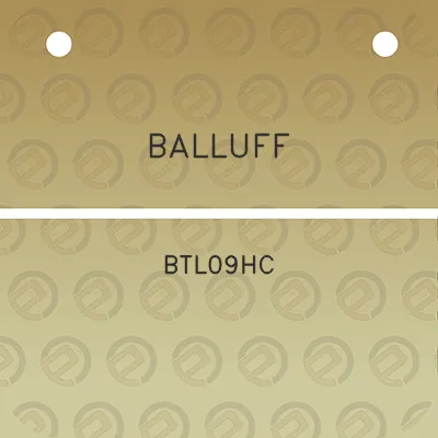 balluff-btl09hc