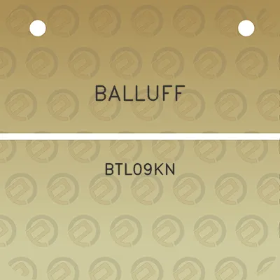 balluff-btl09kn