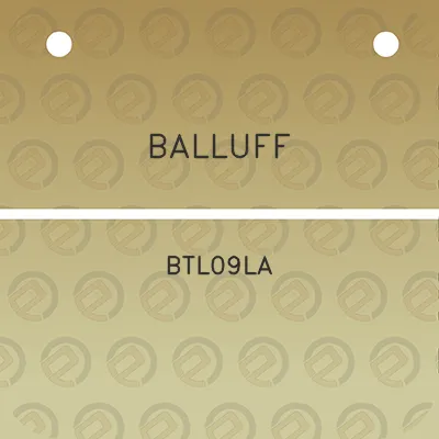 balluff-btl09la