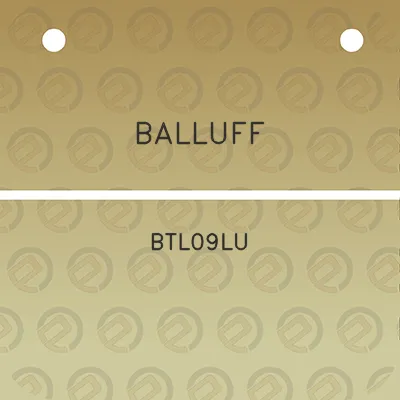 balluff-btl09lu