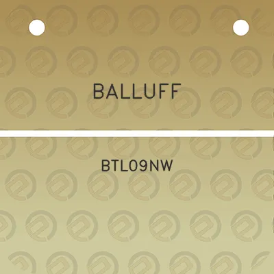 balluff-btl09nw