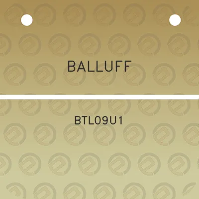 balluff-btl09u1