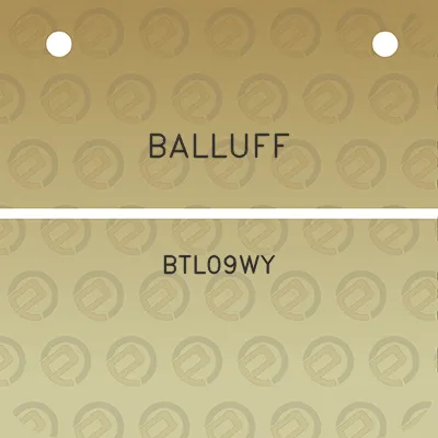 balluff-btl09wy