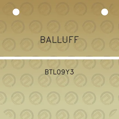 balluff-btl09y3