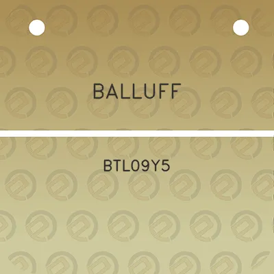 balluff-btl09y5